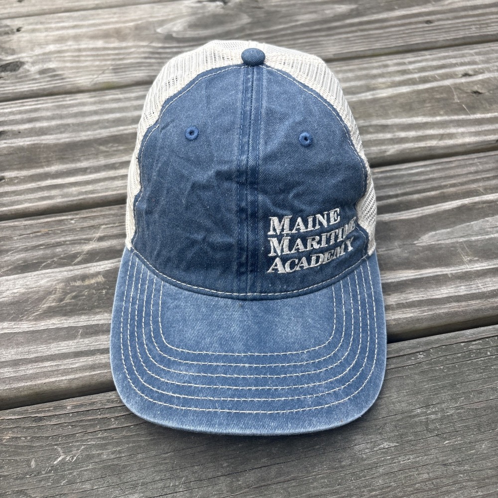 Maine Maritime Academy Mesh Snapback Adjustable Baseball Hat Cap